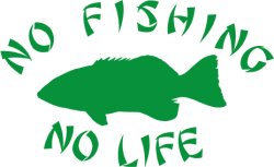 画像1: NO FISHING NO LIFE