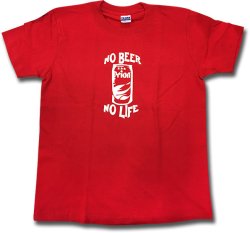 画像1: NO BEER NO LIFE Tシャツ