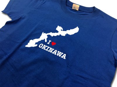 画像1: I ♥ OKINAWA Tシャツ